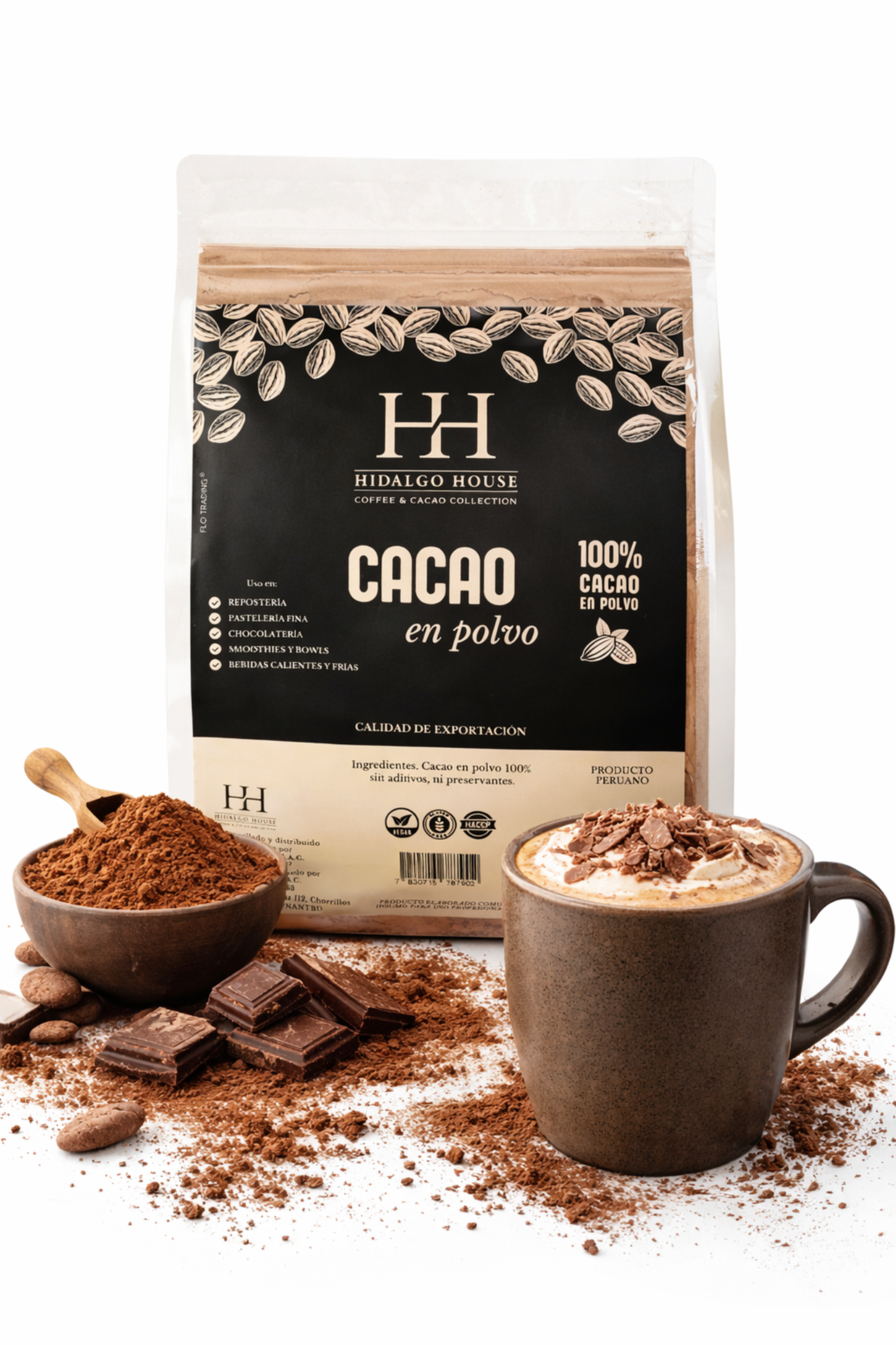 cacao en polvo 100% – (1 kg) | hidalgo house perÚ cacao en polvo 100% – (1 kg) | hidalgo house perÚ