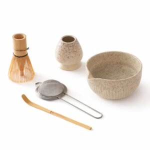 mizu matcha ritual set – stone